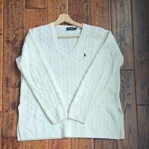 Polo Ralph Lauren Wool Cashmere Cable Knit